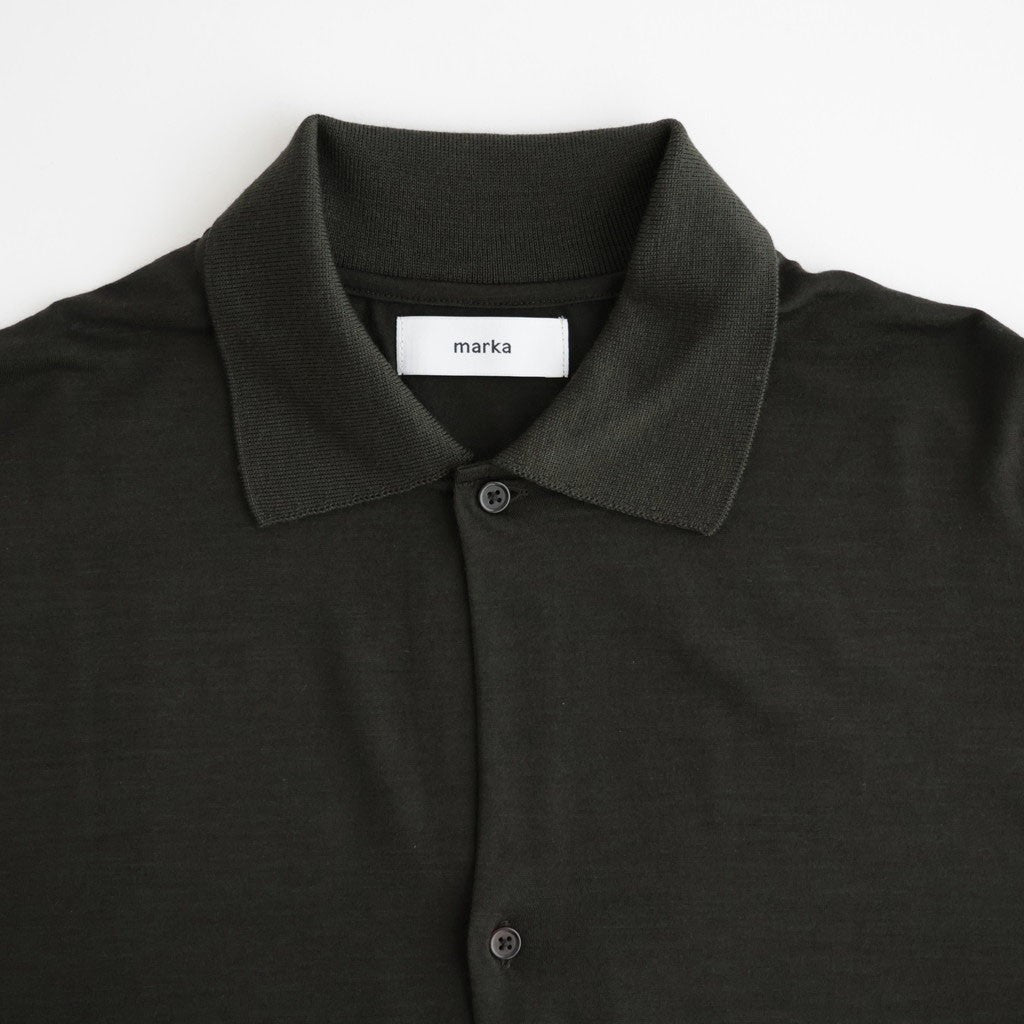 SHIRT CARDIGAN #DARK OLIVE [M26C15CS01C]