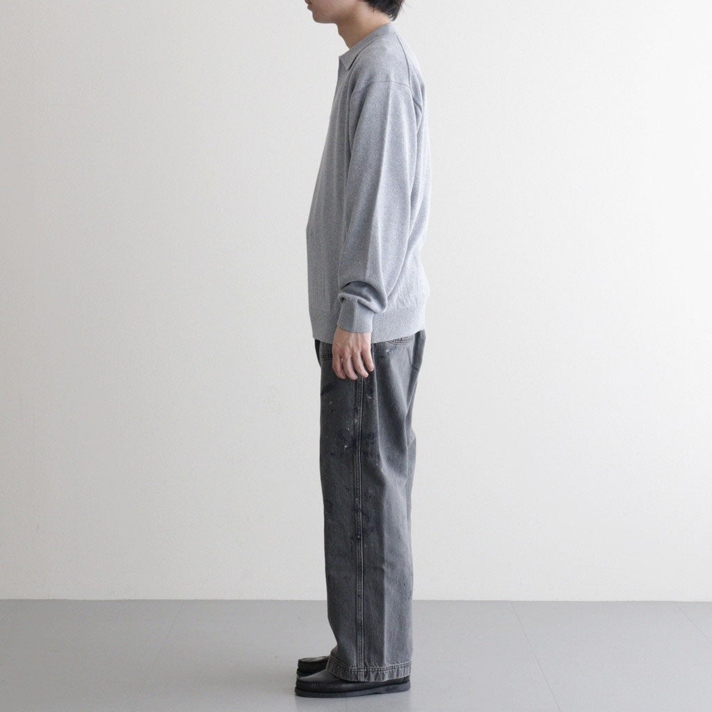 HAND PAINT DENIM M45 PT #010 BLACK [17061 40027]