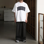 RAREGROOVE Print Tee WIDE #White×Black-PT [bROOTS25S34S26B]