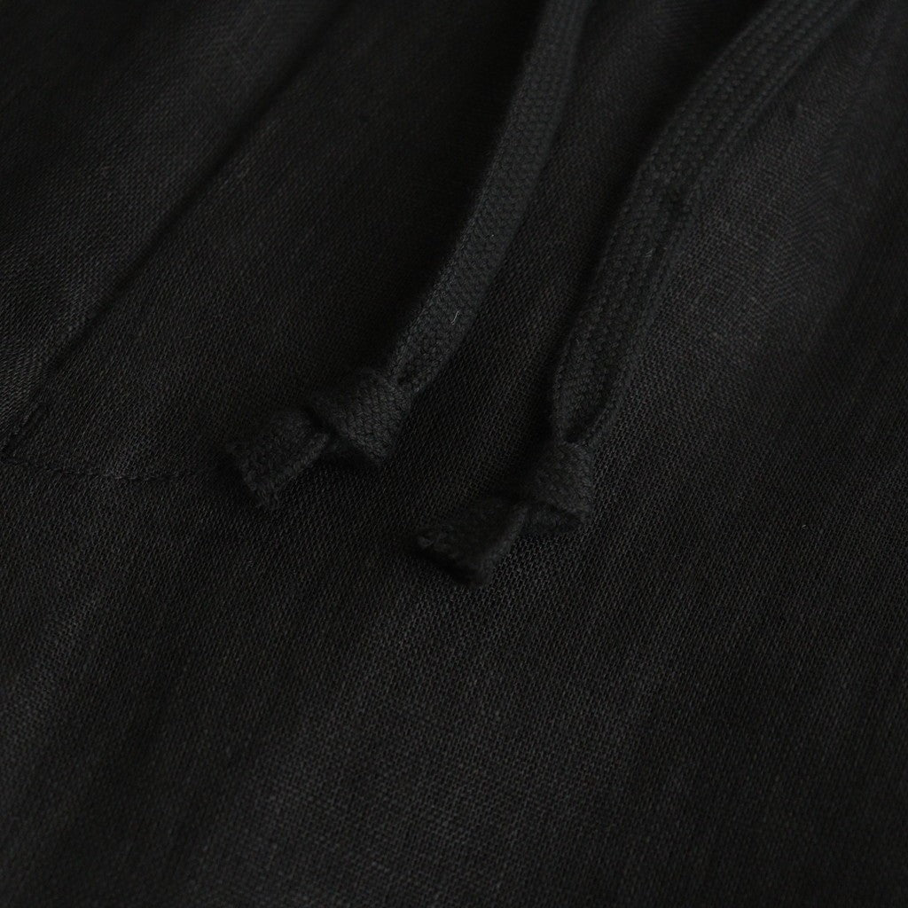 WIDE CYLINDER FIT EASY PANTS #BLACK [M26B01PT01C]