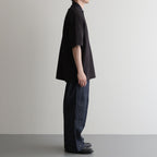 ONE BUTTON POLO S/S TEE #INK BLACK [M25A15CS02B]