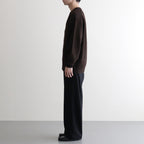 BABY ALPACA KURUMI TENJIKU V CARDIGAN #BROWN [BN-25FM-059]