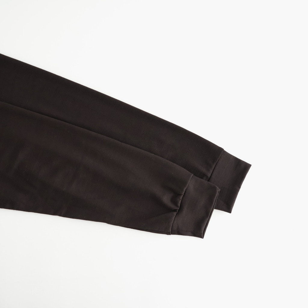 CREW NECK L/S TEE #DARK BROWN [M26C15CS03C]