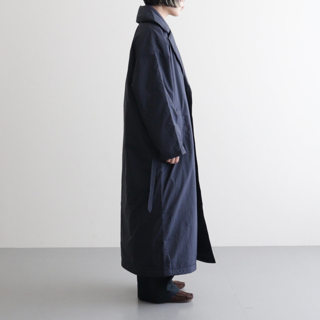 Puffer Coat #Navy [S25FB025]