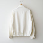 Washed Wool Silk Sports Jacket #Ivory [BHS26F020]
