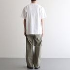 7oz Pocket Tee #Off White X Purple [N25SI102]