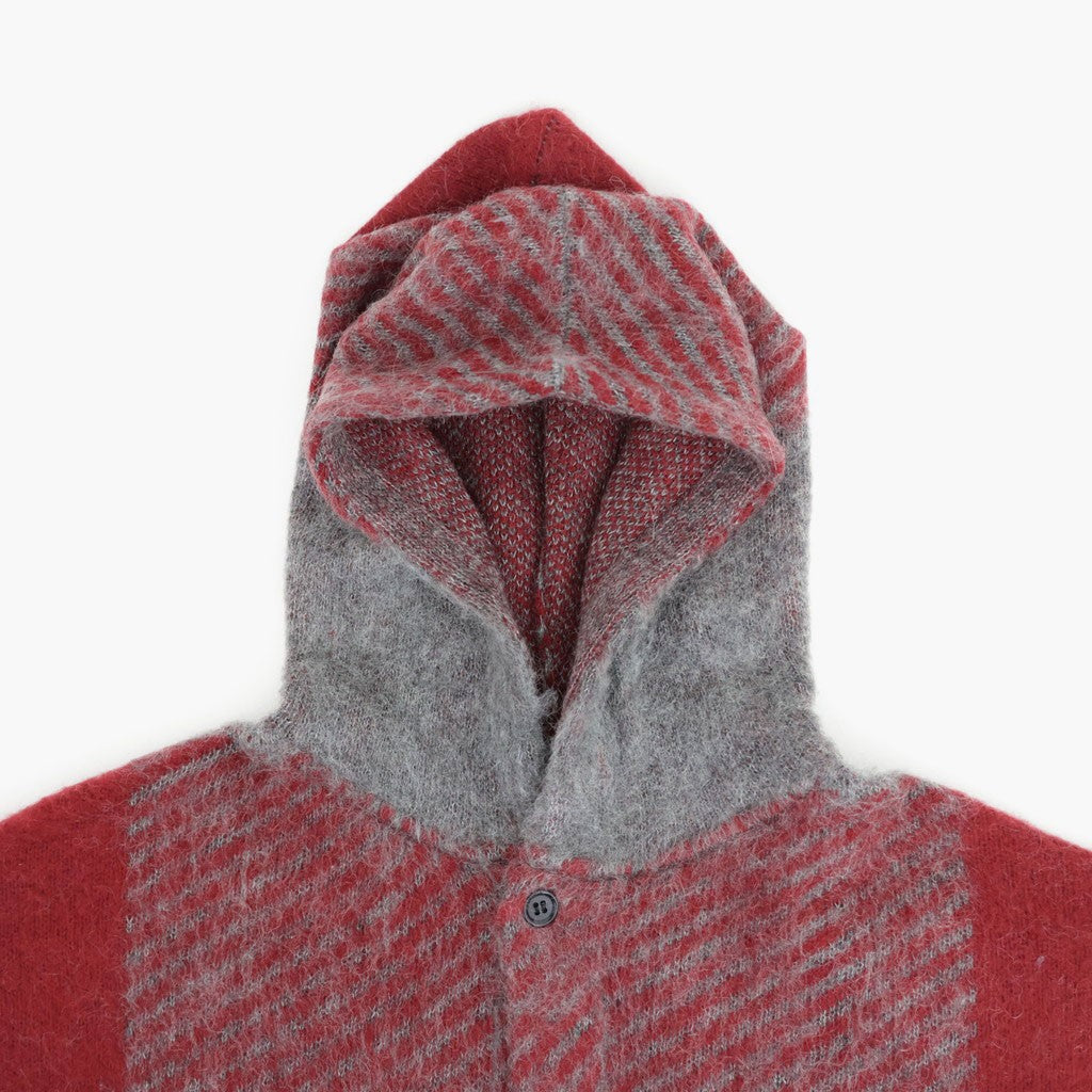 OOAL Mohair Hooded Jacket #Red [S26FA031]