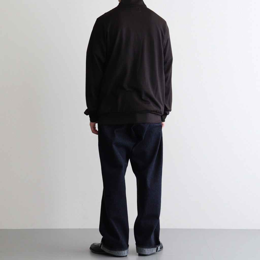 HALF-ZIP STAND #DARK BROWN [M26C15CS02C]