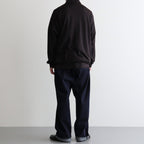 HALF-ZIP STAND #DARK BROWN [M26C15CS02C]
