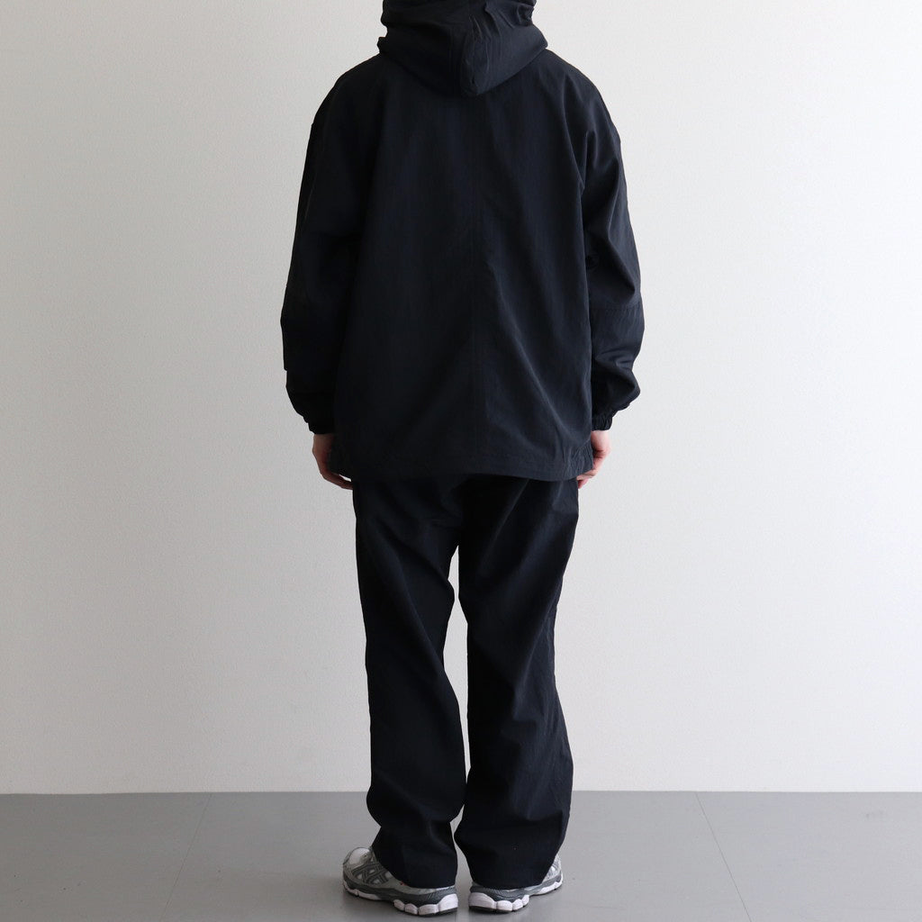 Reversible Hooded Jacket #Black [S25SA002]