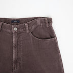 SULFUR-DYED BLEACHED CORDUROY PANTS #050 FADED BROWN [17062 40044]