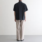 CAMP COLLAR MARINE SHIRTS #ONYX [251OJ-SH11]