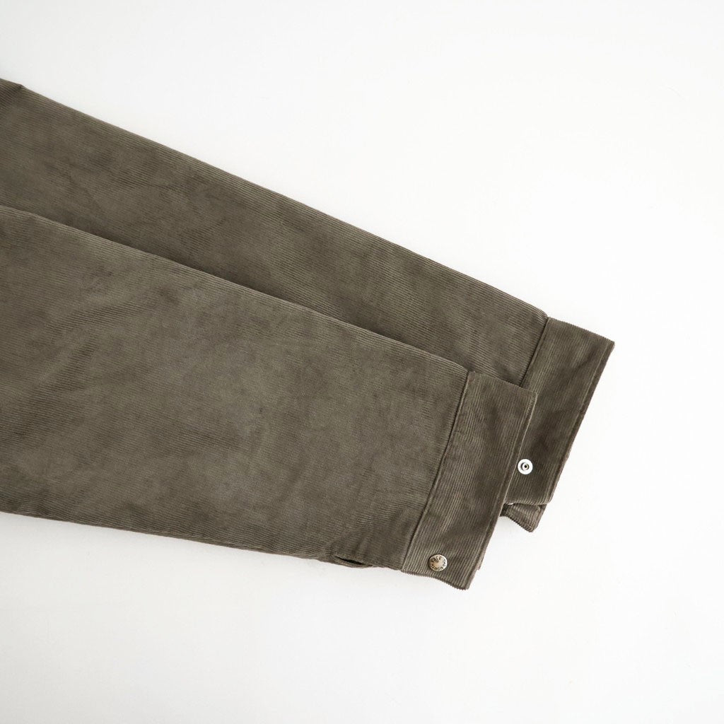 Corduroy Field Insulation Shirt Jacket #Olive [N26FA051]
