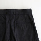 SOLIS COTTON TROUSERS - RIGID DENIM #INDIGO [HV501001]