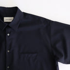 COMFORT FIT S/S SHIRT #NAVY [A25B03SH01B]