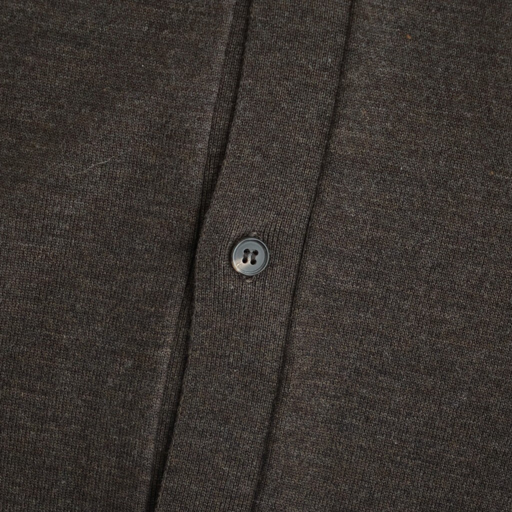 BABY WOOL POLO CARDIGAN #BROWN [BN-26FM-040]