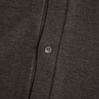 BABY WOOL POLO CARDIGAN #BROWN [BN-26FM-040]