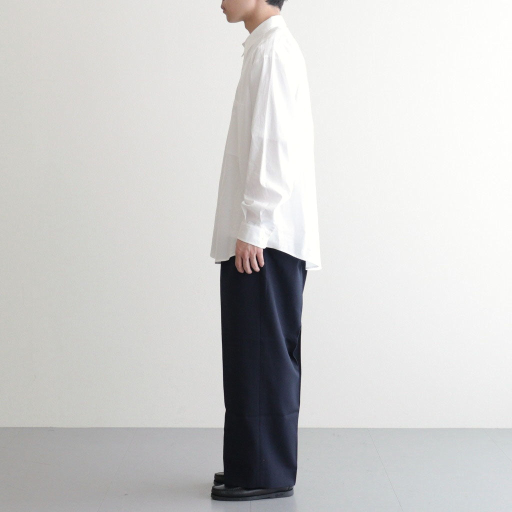 双褶长裤#海军蓝 [A23C-04PT02C]