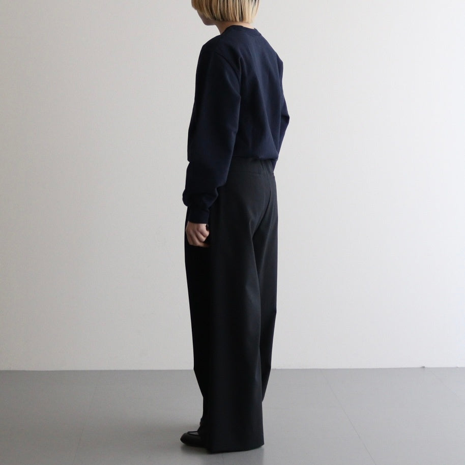 Thin-Sweat Crew-Neck P/O #DarkNavy [bROOTS25S22]