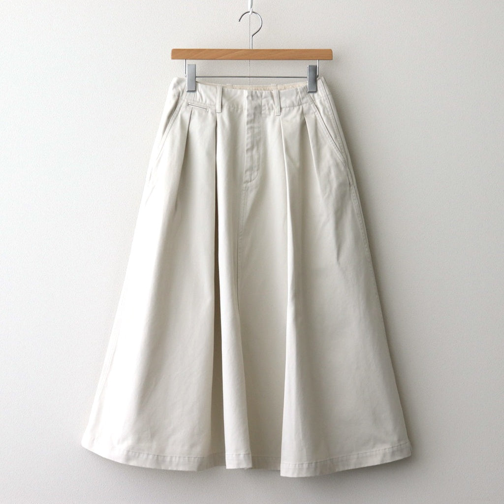 Chino Skirt #Dry Sand [SUES400]