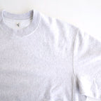 Soft&Hard Sweat Crew-Neck P/O #HeatherWhite [bROOTS24F21F25]