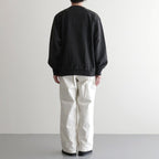 JUMBERCA URAKE FADE COLOR CREW NECK #FADE BLACK [BN-26SM-011]
