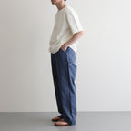DENIM PAINTER TROUSERS #A.BLUE [PMAT-PT09]