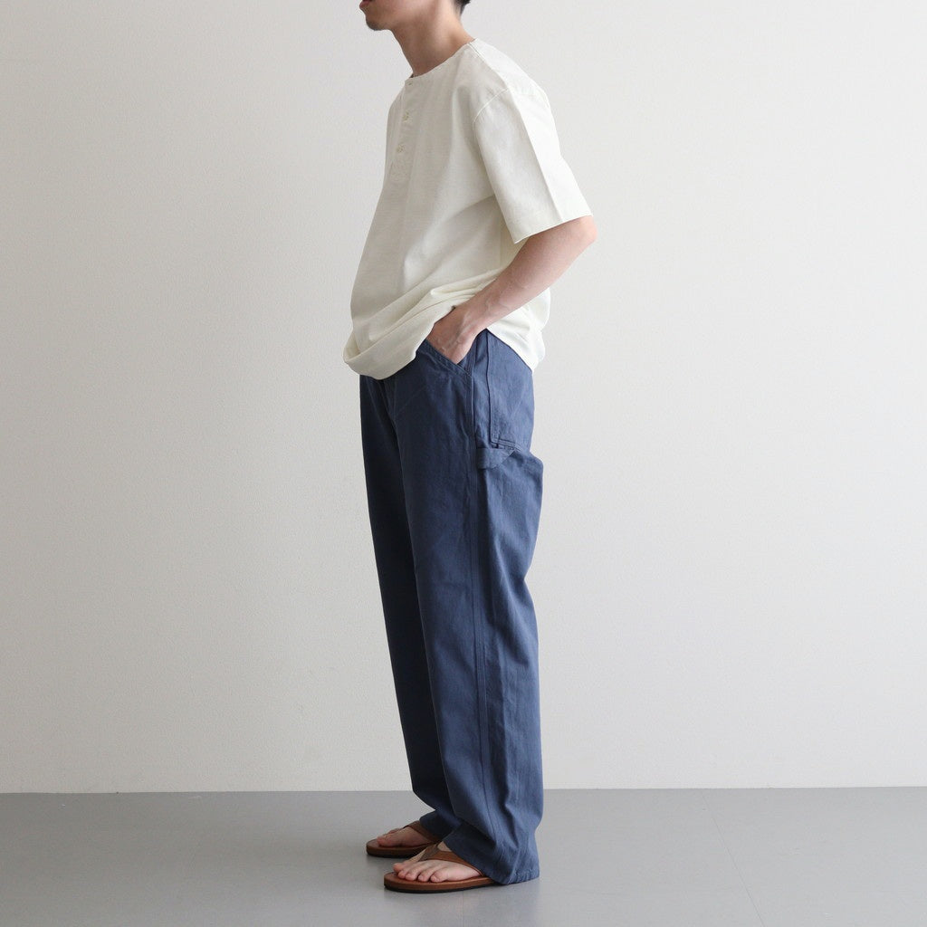 DENIM PAINTER TROUSERS #A.BLUE [PMAT-PT09]