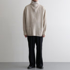 Yak×Ca/Wool Half Zip #White Mix [NEP-AW2524W]