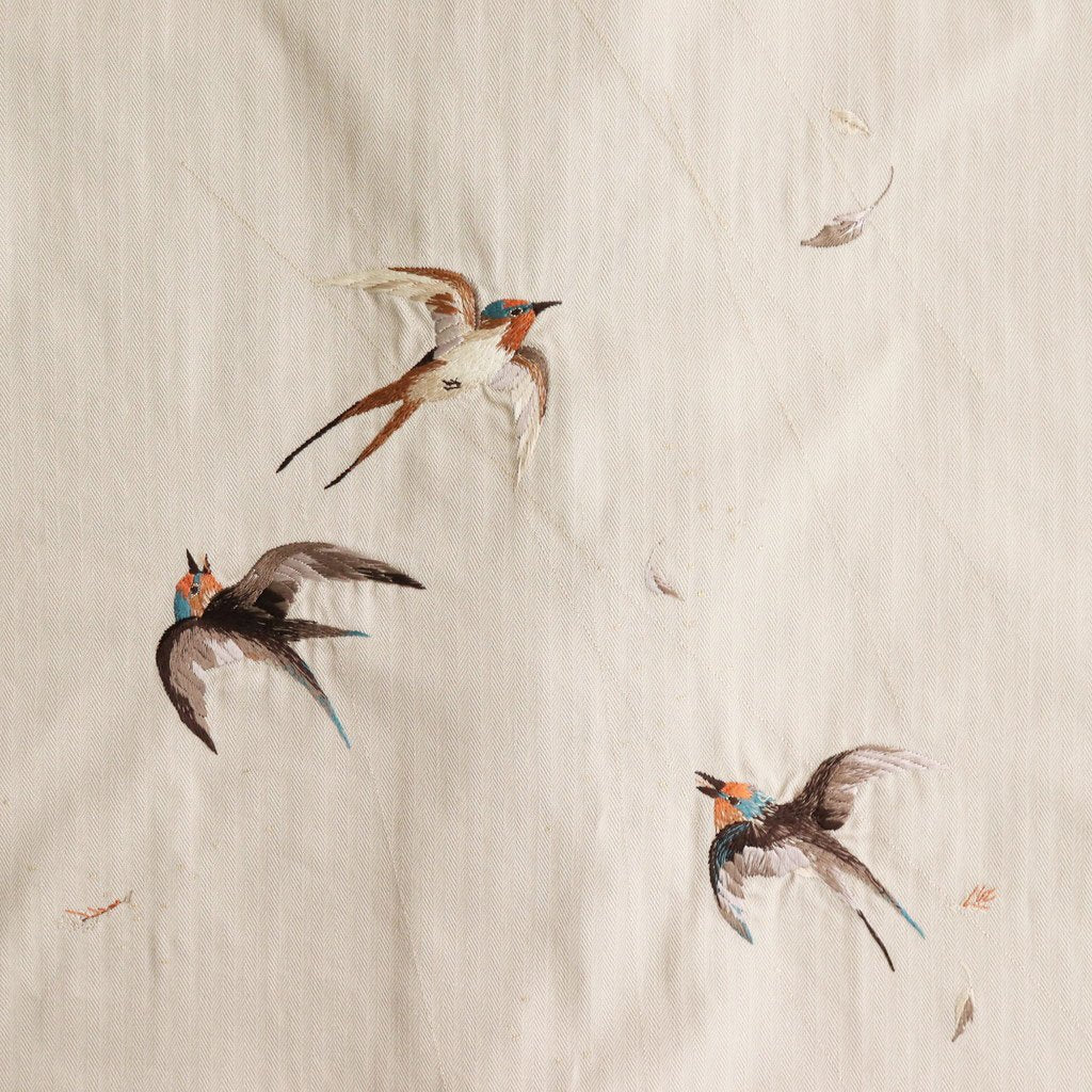 PATINA HERRINGBONE SOUVENIR JACKET #BONE [251OJ-JK16]