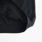 Co/Silk Nep Harf-Zip P/O #Black [BHS25S037S26]