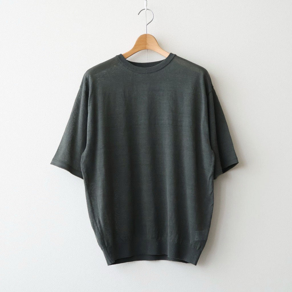 HEMP BROWSING T-SHIRT #GRAY [BN-26SM-079]