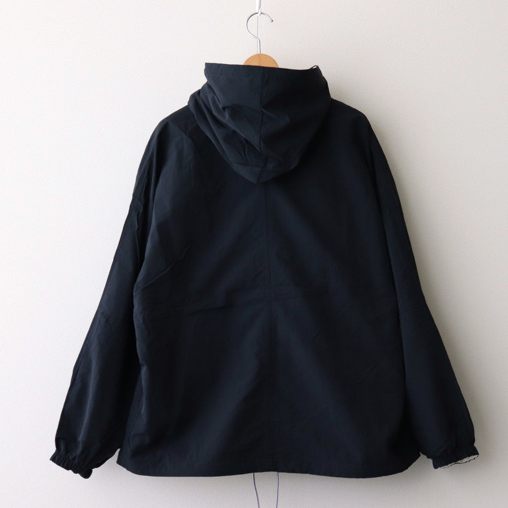 Reversible Hooded Jacket #Black [S25SA002]