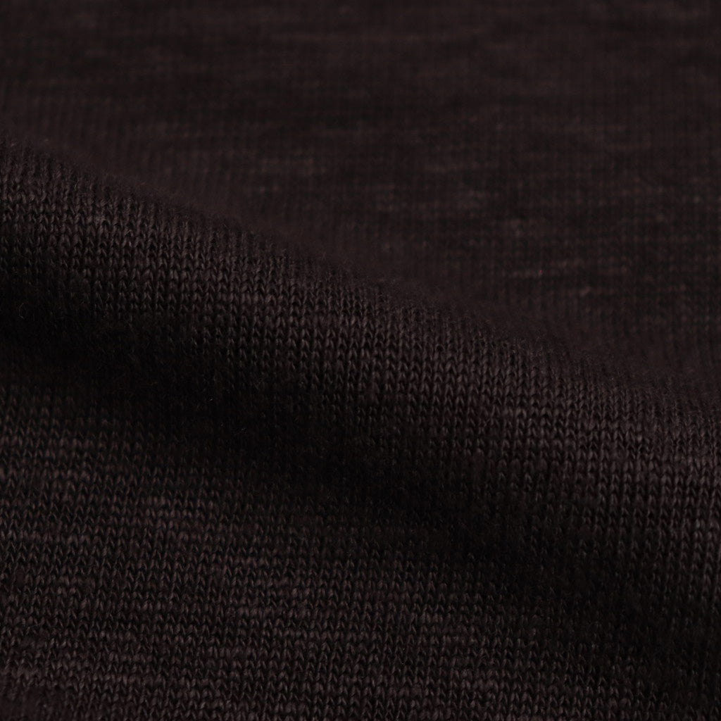 NORMANDY LINEN T-SHIRT #DARK BROWN [BN-25SM-066]