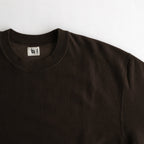 Soft&Hard Sweat Crew-Neck P/O #KhakiBrown [bROOTS24F21]