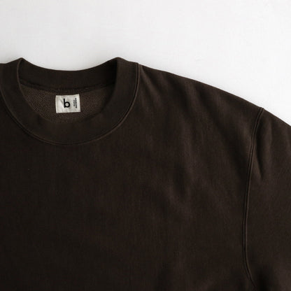 Soft&amp;Hard Sweat Crew-Neck P/O #KhakiBrown [bROOTS24F21]