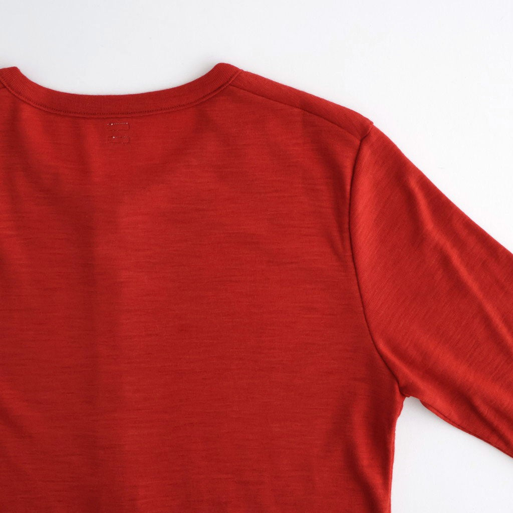 Wool Rib Cardigan #DarkRed [BHSW24F13F26]