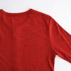Wool Rib Cardigan #DarkRed [BHSW24F13F26]