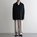 DOUBLE PLEATED EASY TROUSERS #TAUPE [A26A22PT02C]