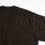 BABY ALPACA KURUMI TENJIKU V CARDIGAN #BROWN [BN-25FM-059]