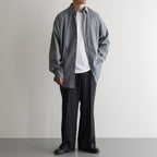 REGULAR STRAIGHT TROUSERS #CHARCOAL GRAY [M25C07PT02C]