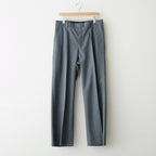 Wool Tropical 2tuck Wide Tapered Trousers #TOP Gray [NEP-SS2605]