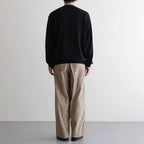 Silk/Cotton Nep Painter Pants #Beige [BHS26S006]