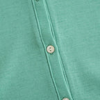 Wool Rib Cardigan #FadeGreen [BHSW24F13F26]