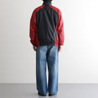PANEL COLOR TRACK JACKET #RED/BLK [DNS26B02]