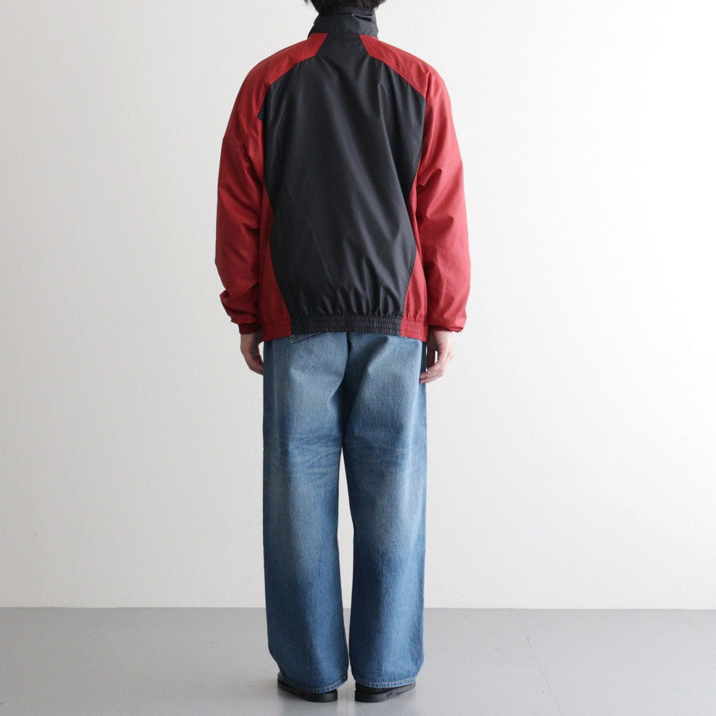 PANEL COLOR TRACK JACKET #RED/BLK [DNS26B02]