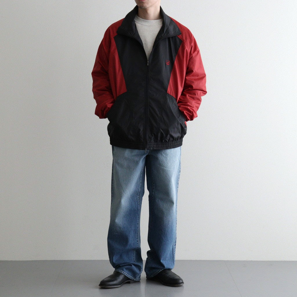 PANEL COLOR TRACK JACKET #RED/BLK [DNS26B02]