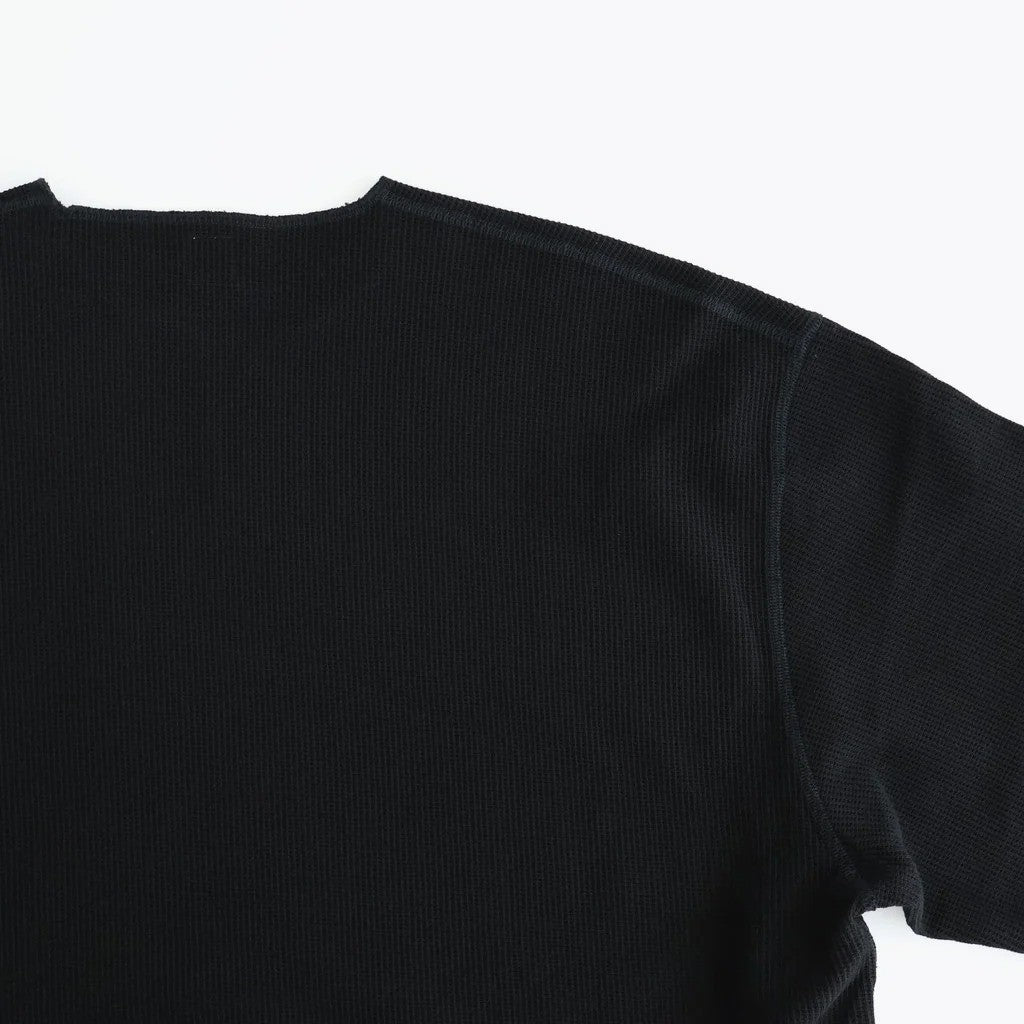 Rough&Smooth Thermal Over-neck L/S #Black [bROOTS24F30F26]