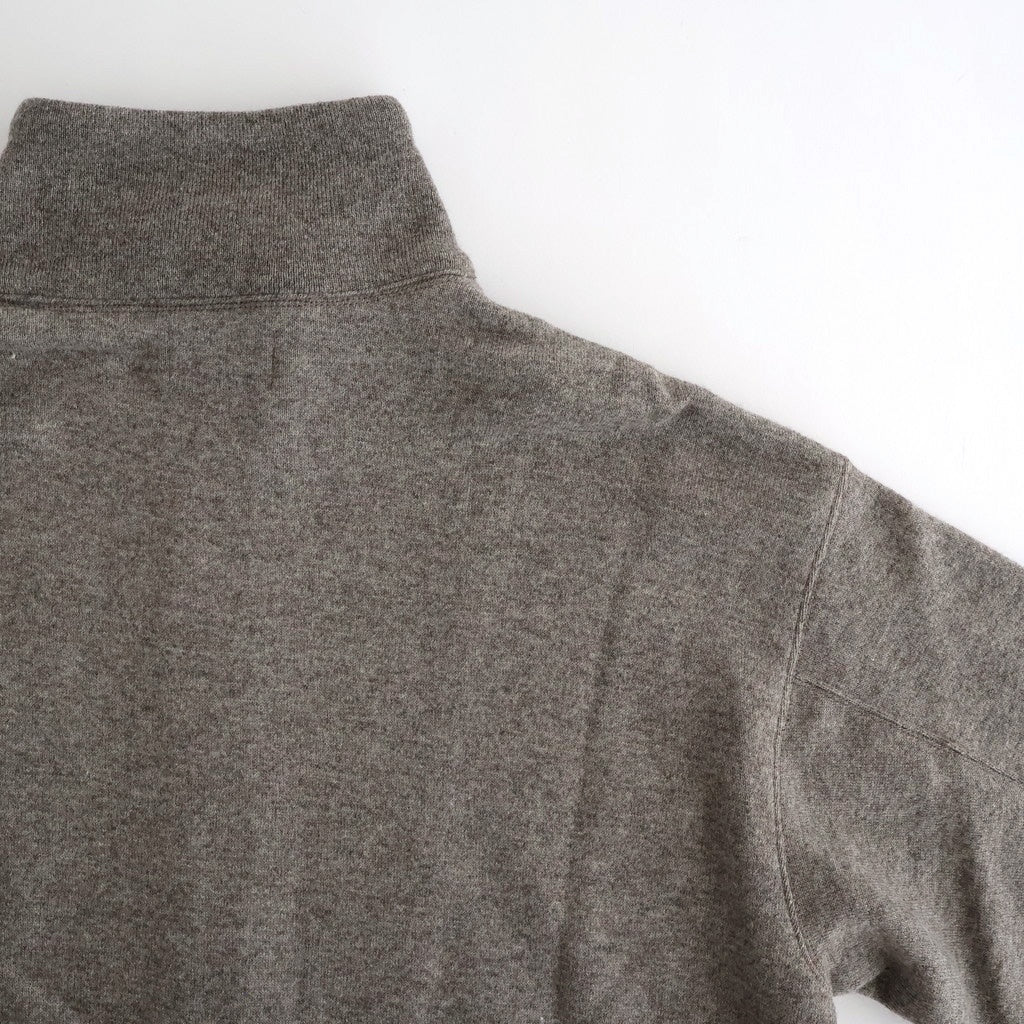 Yak Half Zip Sweat Shirt #Beige [NEP-AW2533M]