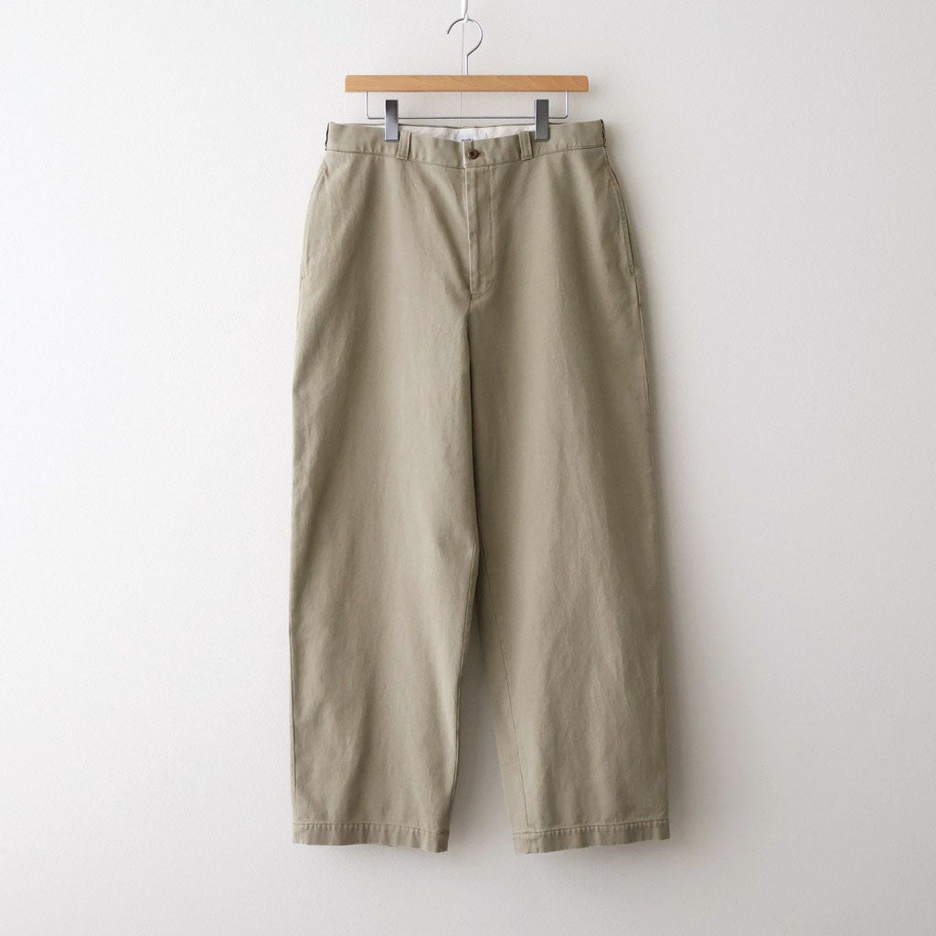 U.S. ARMY CHINO TROUSERS #BEIGE [M26B15PT01C]